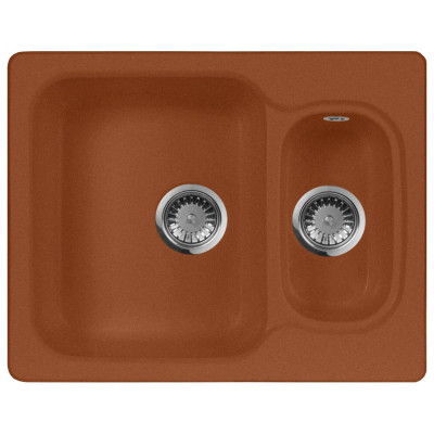 Мойка кухонная AquaGranitEx M-09 терракот