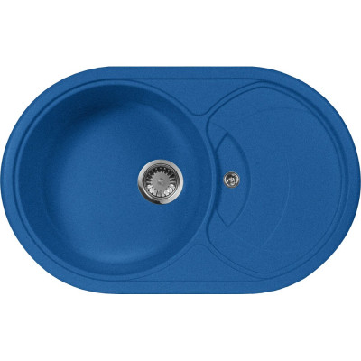 Мойка кухонная AquaGranitEx M-18s синяя