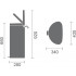 Мусорное ведро Brabantia FlatBack 103889