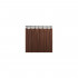 Штора для ванной Carnation Home Fashions Premium 4 Gauge Brown защитная