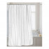 Штора для ванной Carnation Home Fashions Shimmer White