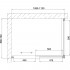 Душевой уголок Vegas Glass ZP+ZPV 110*70 08 01 профиль глянцевый хром, стекло прозрачное