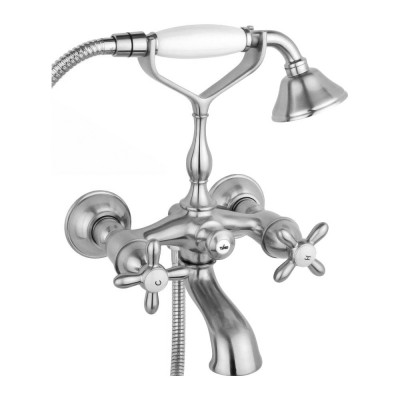 Смеситель Timo Ritz 0144Y Silver для ванны с душем