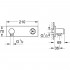 Шланговое подключение Grohe Grohtherm F 27621000 держатель для душа