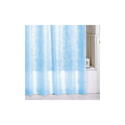 Штора для ванной Milardo Blue Leaf