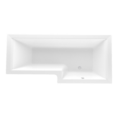 Акриловая ванна Marka One Linea 165x85 см R