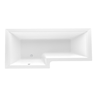 Акриловая ванна Marka One Linea 165x85 см L