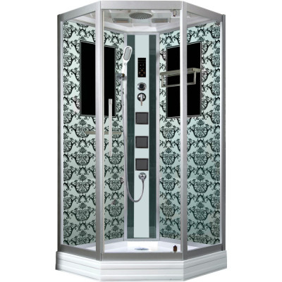 Душевая кабина Niagara Lux 7717W хром, металлик
