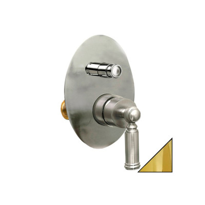 Смеситель Bossini Liberty Z001202 ORO С ВНУТРЕННЕЙ ЧАСТЬЮ