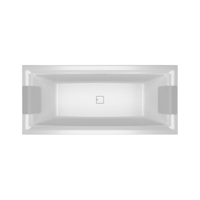 Акриловая ванна Riho Still Square 180x80 два подголовника
