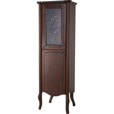 Шкаф-пенал Bellezza Грация Люкс 60 L вишня