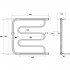 Полотенцесушитель водяной Energy Vega 60x60