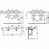 Раковина Ideal Standard Connect new E813601 двойная