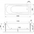Акриловая ванна Royal Bath Tudor RB 407702 160 см