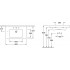 Тумба с раковиной Villeroy & Boch Subway 2.0 80 glossy white