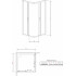 Душевой уголок Radaway Premium Plus D 80x90x190 прозрачное стекло