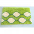 Коврик Iddis Curved Lines Green 80x50