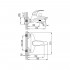 Смеситель Iddis Leaf LEASB00I02WA для ванны с душем