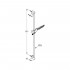Душевой гарнитур Kludi Fizz 3S 6774005-00
