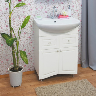 Тумба с раковиной Sanflor Софи 65