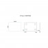 Зеркало Misty Неон 2 LED 100x80