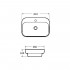 Раковина BelBagno BB6052 накладная