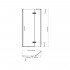 Душевая дверь в нишу Wasserkraft Aller Black 10H05RB 120 см