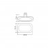 Полотенцедержатель Wasserkraft Kammel K-8360