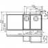 Мойка кухонная Reginox Nevada 18x30 LUX OKG right L сталь