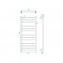Полотенцесушитель электрический Grota Eco Classic 53x120