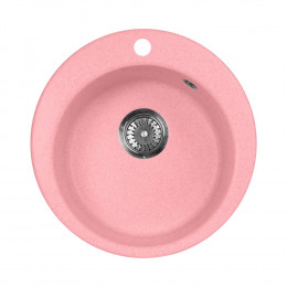 Мойка кухонная AquaGranitEx M-05 розовая