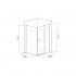 Душевой уголок Good Door Latte WTW+SP-C-WE 120x80