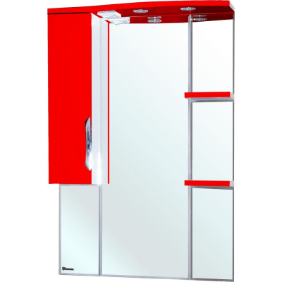 Зеркало-шкаф Bellezza Лагуна 75 L красный