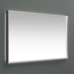 Зеркало De Aqua Алюминиум 14075 с подсветкой по периметру