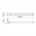Полотенцедержатель Wasserkraft Leine White K-5031White