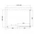 Душевой уголок Vegas Glass ZP+ZPV 120*100 08 01 профиль глянцевый хром, стекло прозрачное