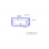 Акриловая ванна Radomir Винченцо Лечебный Chrome 180x85