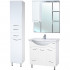 Зеркало-шкаф Bellezza Мари 75 L белый