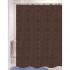 Штора для ванной Carnation Home Fashions Jacquard Chocolate Circle