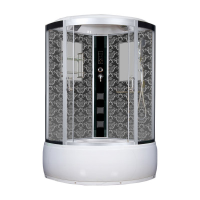 Душевая кабина Niagara Lux 7744B хром, черный
