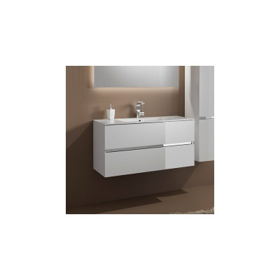 Тумба с раковиной Sanvit Кубэ-2 60 белый глянец