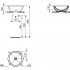 Рукомойник Ideal Standard Strada K078301 45 см