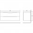 Тумба с раковиной BelBagno Marino 120 patinato mirto