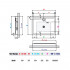 Поддон для душа Novellini New Olympic 90x90 см высокий