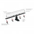 Душевой лоток Pestan Confluo Slim Line 450 с решеткой
