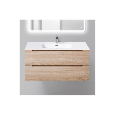 Тумба с раковиной BelBagno Etna 100 rovere bianco