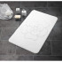 Коврик Ridder Diamond 775301 белый, 90x60