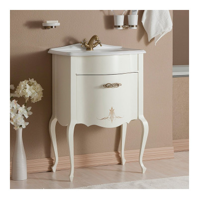 Тумба с раковиной Caprigo Bourget 60 bianco antico
