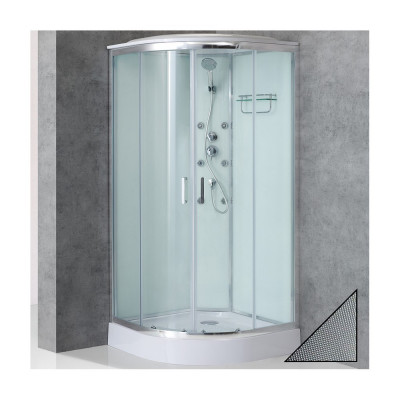 Душевая кабина BelBagno Uno Cab R 2 80 P Cr TOP