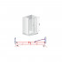 Душевая дверь в нишу Cezares Elena W B11 60/70 P Cr L
